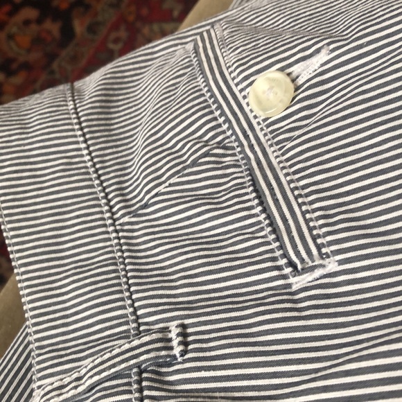 Striped cotton pants. - Picture 5 of 5